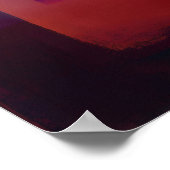 Poster Champ de couleur violet magenta Art abstrait moder (Coin)
