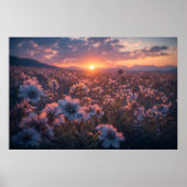 Poster Champ de fleurs sauvages (Devant)