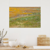Poster Champ de fleurs sauvages colorées (Cuisine)