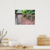 Poster Champ de fraises (Cuisine)