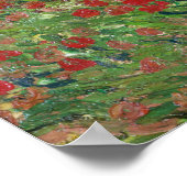 Poster Champ de pavot - Vincent van Gogh (Coin)