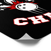 Poster Champ de quilles Champion (Coin)