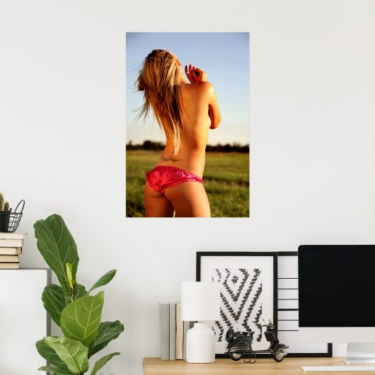 Poster champ de rêves ! (Bureau à domicile)