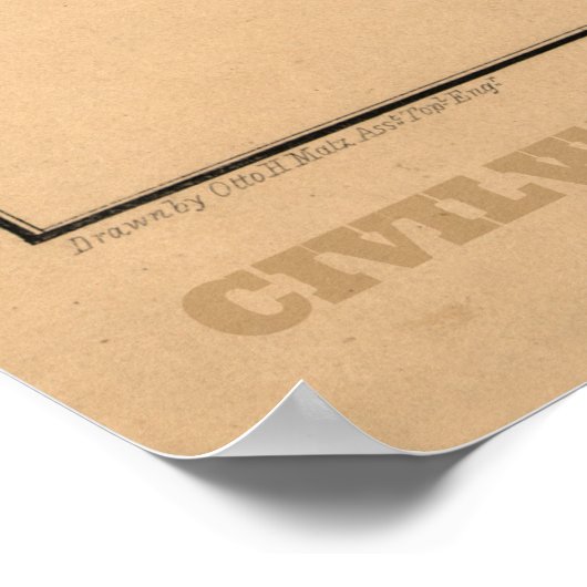 Poster Champ de Shiloh (Coin)