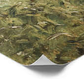 Poster Champ fleur sauvage Peinture Vintage Art murale (Coin)