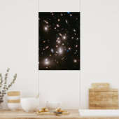 Poster Champ Frontier de Hubble Abell 2744 (Cuisine)