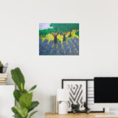Poster Champ Lavender (Bureau à domicile)