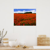 POSTER CHAMP POPPY 3 (Cuisine)