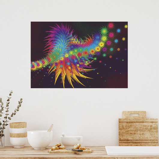 Poster Champ statique multihub (Cuisine)