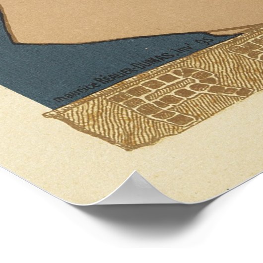 Poster Champagne Art Nouveau (Coin)