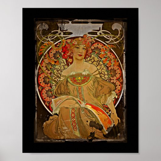 Poster Champagne GIrl c1897 (Devant)