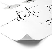 Poster Champagne - idées de soirée en amoureux. Pot de da (Coin)