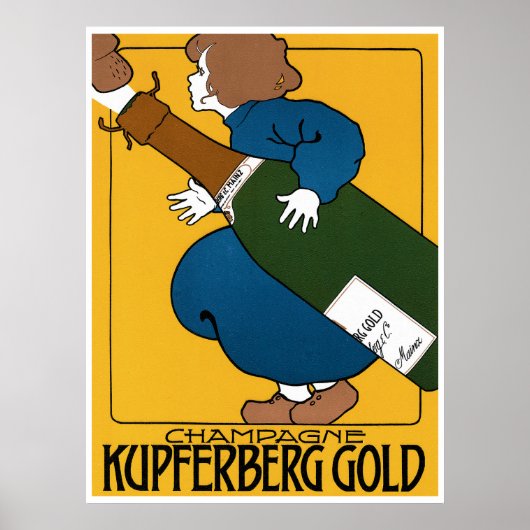 Poster Champagne Kupferberg Gold (Devant)