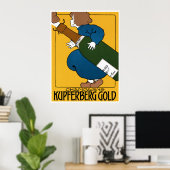 Poster Champagne Kupferberg Gold (Bureau à domicile)