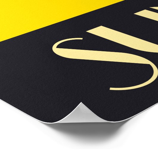 Poster Champagne Summer Sea Fun (Coin)