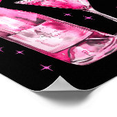 Poster Champagne Swea Martini Coquette Happy New Year Par (Coin)