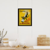 Poster Champagne Vicomte de Moulliac 16 x 20 (Cuisine)