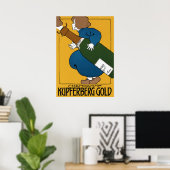 Poster Champagne vintage Kupferberg (Bureau à domicile)