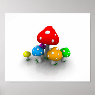 Poster champignon