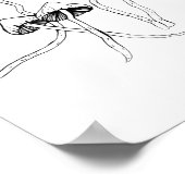 Poster Champignon de Psilocybin (Coin)