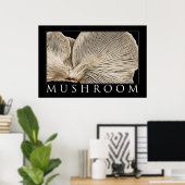 Poster Champignons 2 (Bureau à domicile)