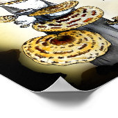 Poster Champignons (comestibles et médicinaux) (Coin)