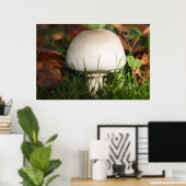 Poster Champignons dans une forêt (Bureau à domicile)