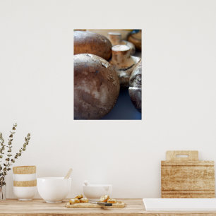Poster Champignons de Crimini