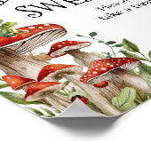 Poster Champignons de Whimsical Champignons Automne Les b (Coin)