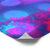 Poster Champignons en lumières (Coin)