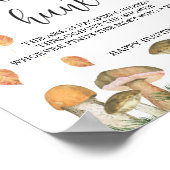 Poster Champignons forestiers - chasse à la sucette jeu d (Coin)