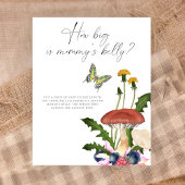 Poster Champignons - quelle taille est le jeu du ventre d