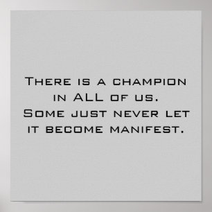 Poster Champion