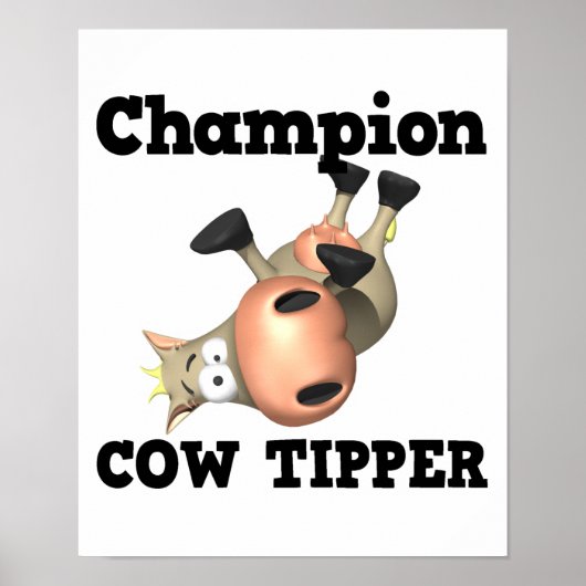 Poster Champion Cow Tipper (Devant)