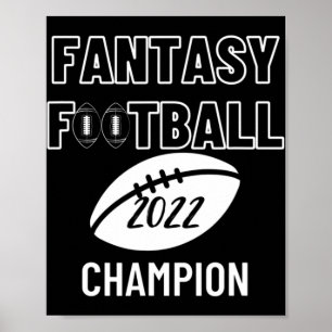 Poster Champion de la Ligue de football d'Imaginaire 2022