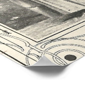 Poster Champion féminine de tir à l'arc 1904 (Coin)