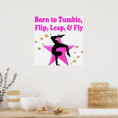 POSTER CHAMPION GYMNAST (Cuisine)