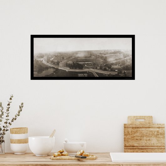 Poster Champion Works OH Photo 1907 (Cuisine)