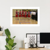 Poster Championnat de basket-ball 2007 du CONO (Bureau à domicile)