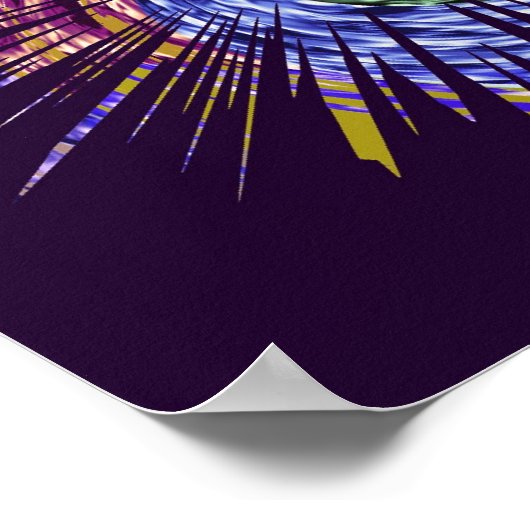 Poster Championnat de poker (Coin)