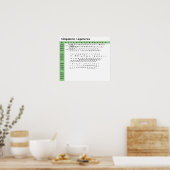 Poster Championnat de Singapour de football (Cuisine)