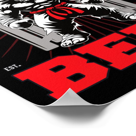 Poster Championnat Red Belt En Vue ! (Coin)