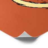 Poster Championnats WILE E. COYOTE™ d'Escalade de corde (Coin)