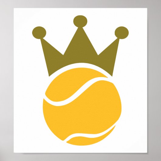 Poster Championne de tennis (Devant)