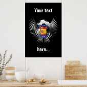 Poster Champions de football d'Espagne (Cuisine)