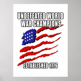 Poster Champions de guerre mondiale