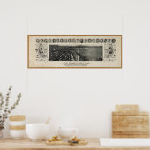 Poster Champions du monde des Cubs de Chicago et briseurs (Cuisine)