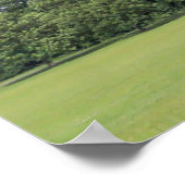 Poster Champs Blackweir. Bute Park, Cardiff, Wales. (Coin)