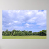 Poster Champs Blackweir. Bute Park, Cardiff, Wales. (Devant)