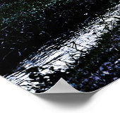 Poster Champs de riz sur le chemin (Coin)